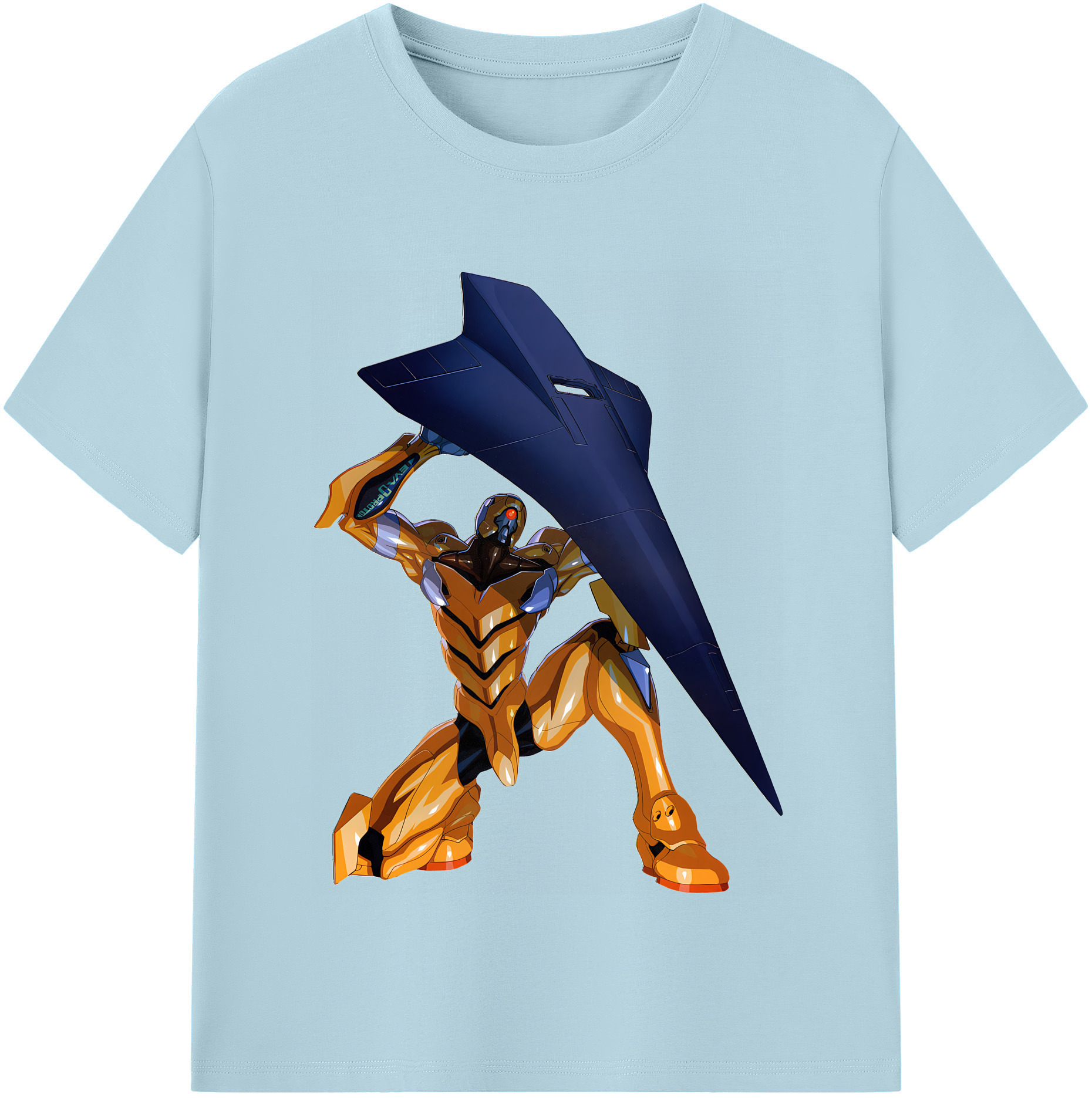 （画像用） EVA 新世紀エヴァンゲリオン 綿100％半袖Tシャツ（フロントプリント）